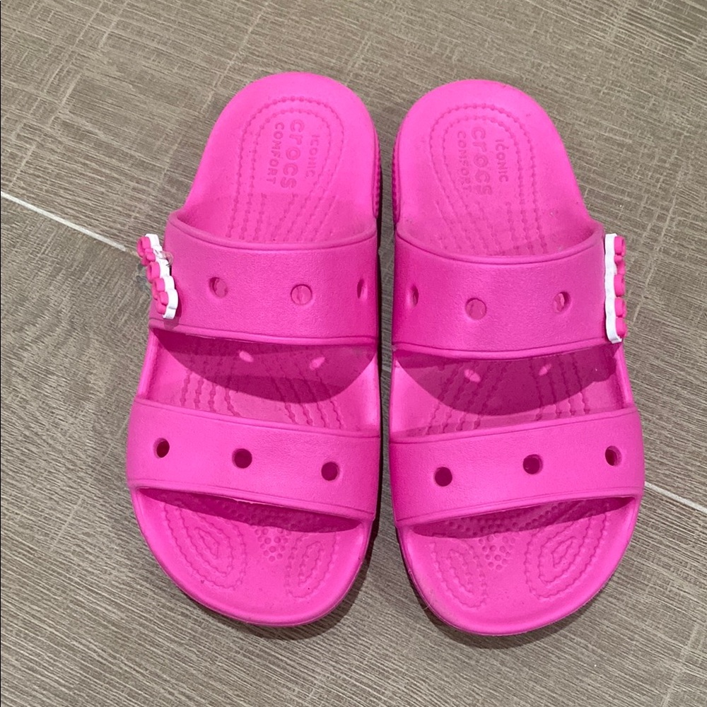 Crocs Kids Pink Sandals